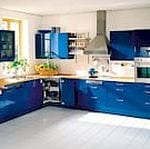 Blue Retro Kitchen 1 150x150