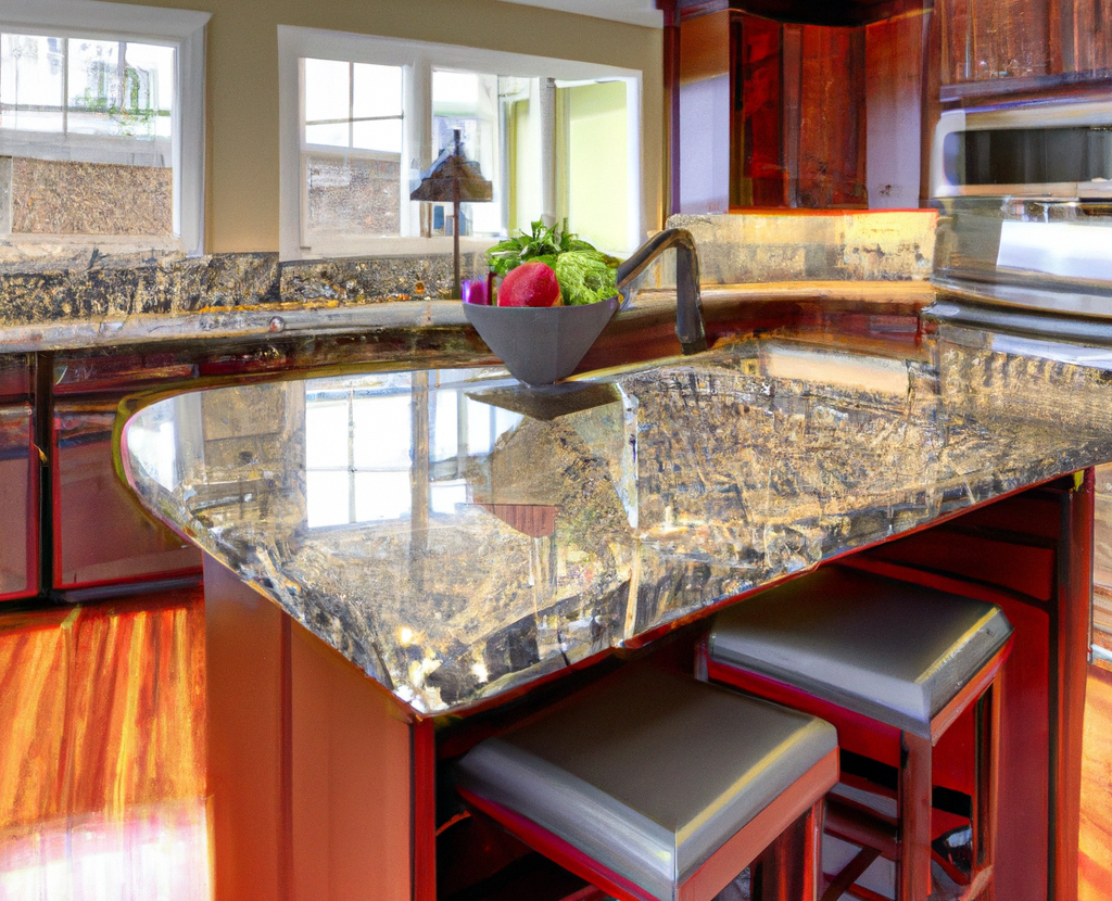 Granite Top Kitchen Island With Seating idea 2