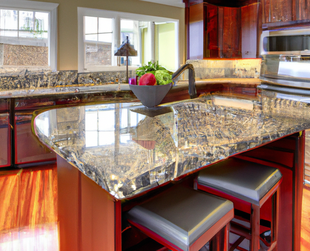 Granite Top Kitchen Island With Seating Idea 2 