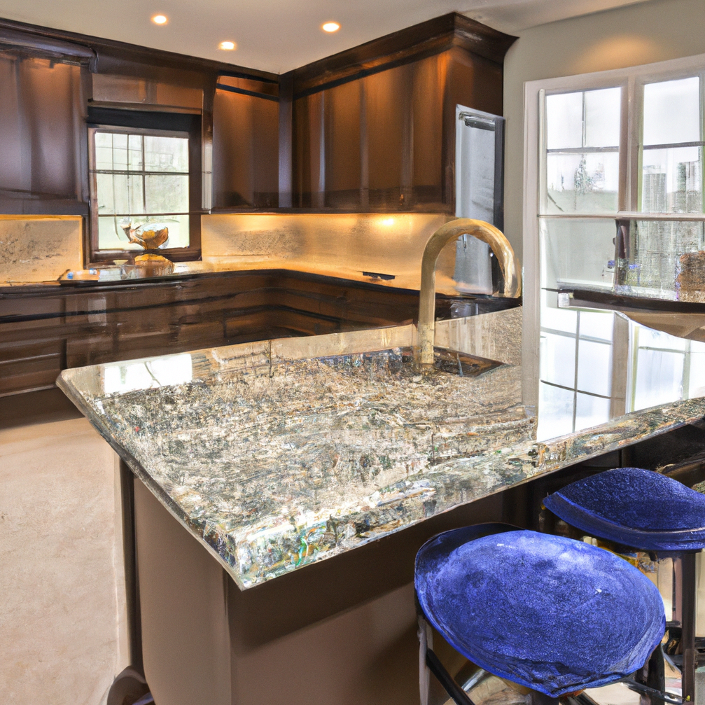 Granite Top Kitchen Island With Seating idea 4