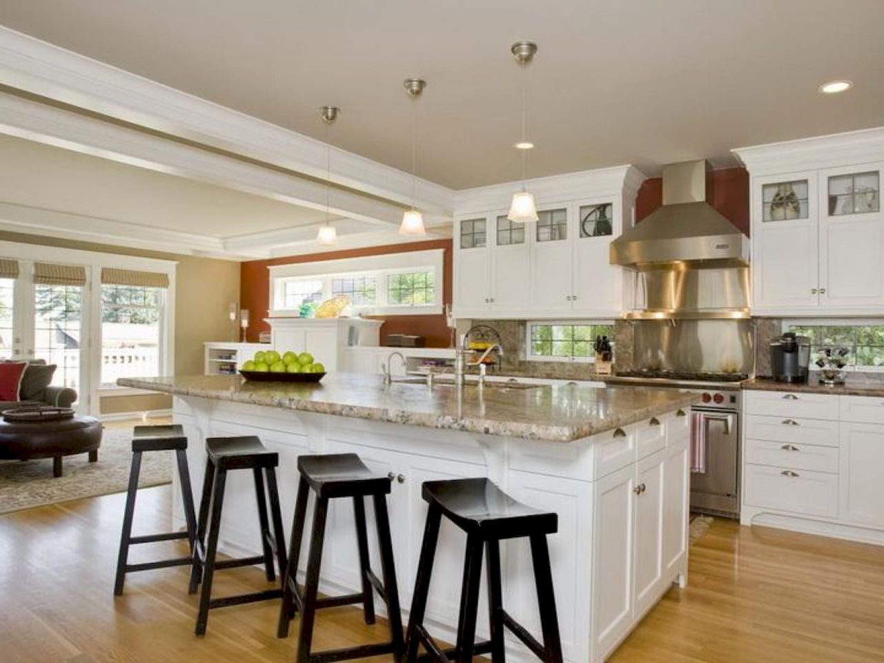 Black Kitchen Island photo - 5