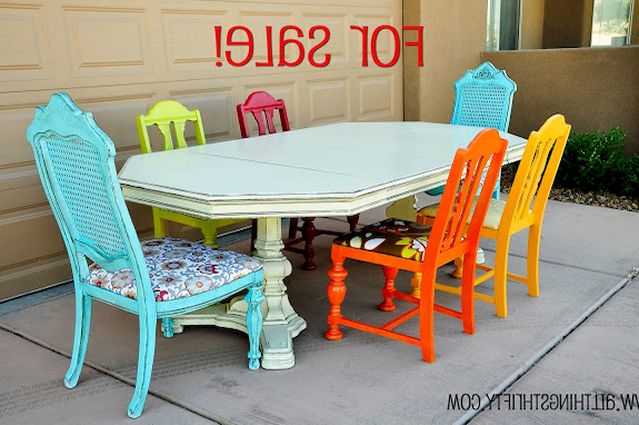 Colorful Kitchen Tables photo - 3