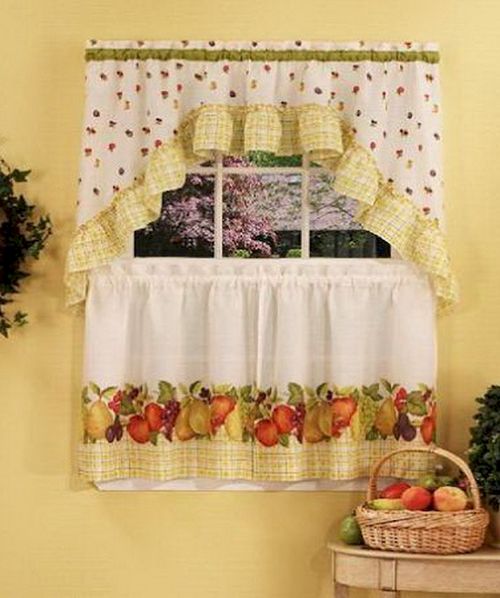 Curtains For Kitchen Windows photo - 2