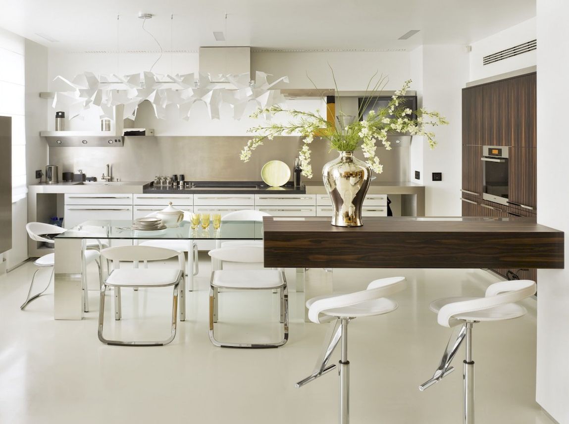 Glass Kitchen Table And Chairs photo - 5