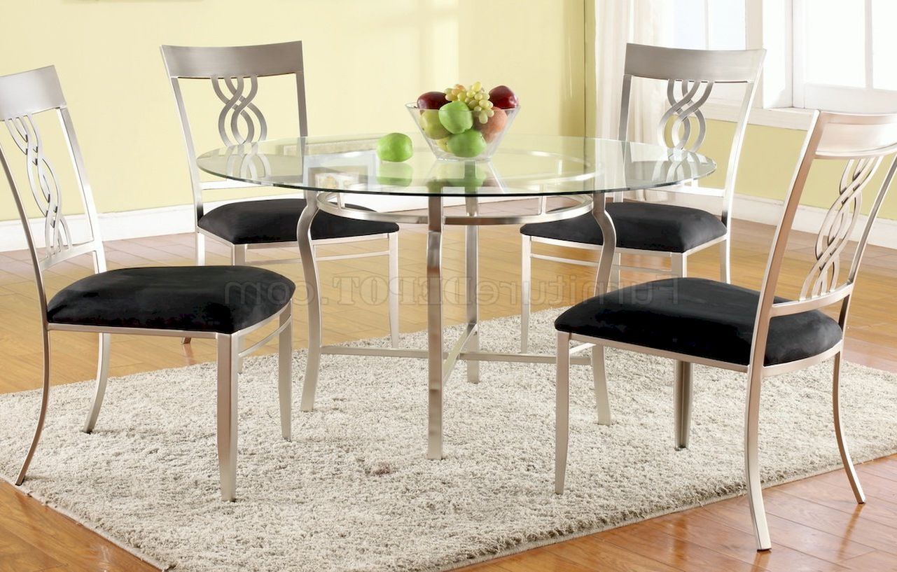 Glass Kitchen Tables And Chairs photo - 5