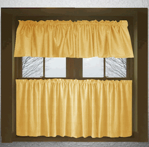 Gold Kitchen Curtains photo - 4