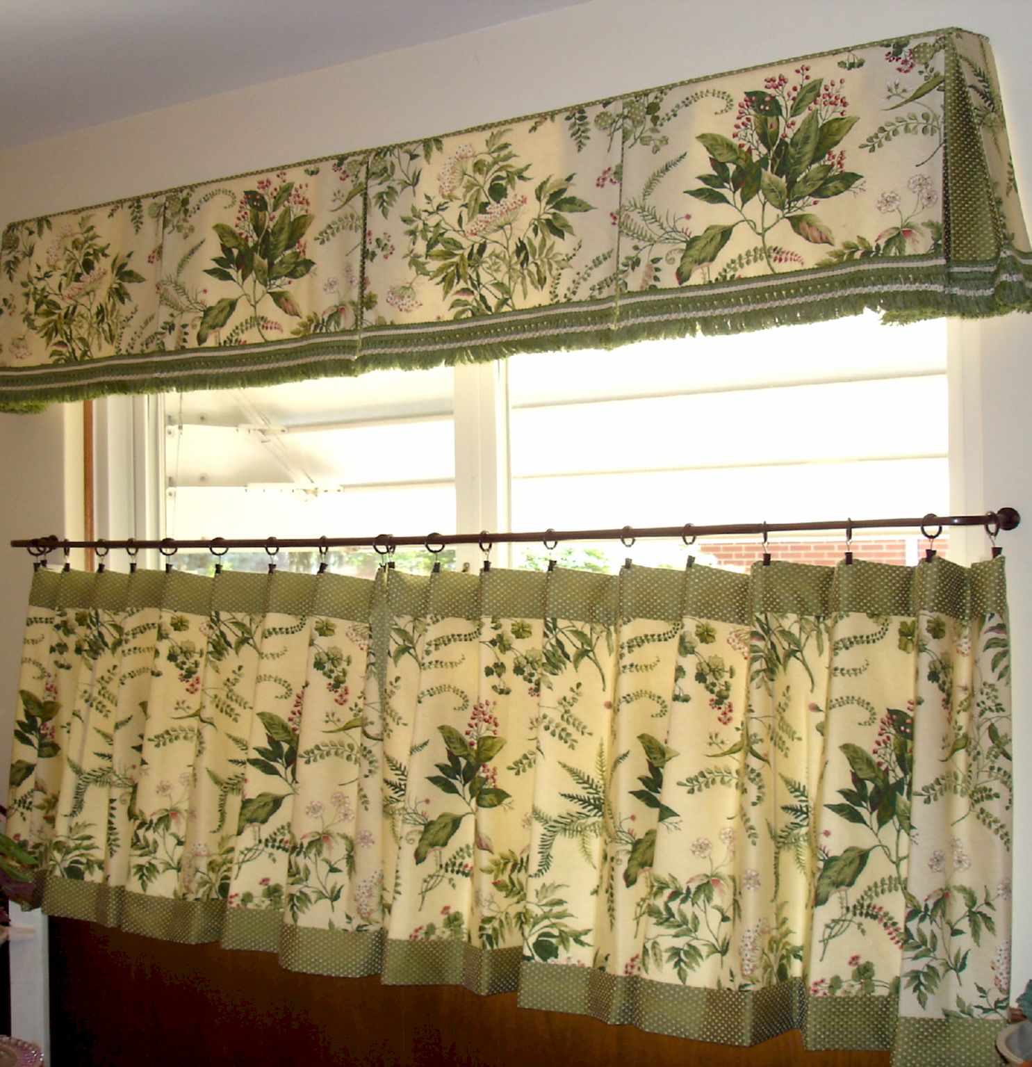 Hunter Green Kitchen Curtains photo - 4