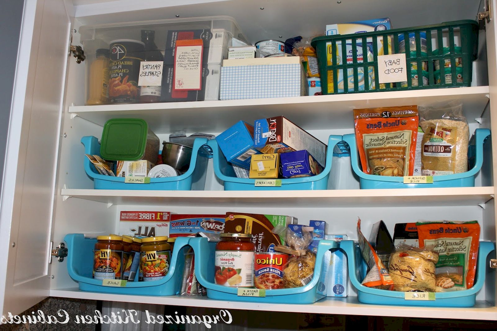 Kitchen Cabinets Organization Ideas photo - 1