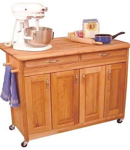 Portable Kitchen Island With Drop Leaf photo - 2