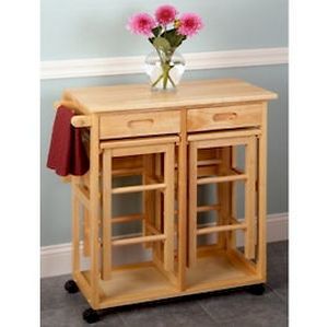 Portable Kitchen Island With Drop Leaf photo - 5