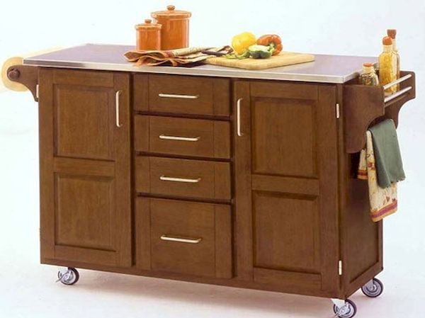 Portable Kitchen Island With Seating photo - 4