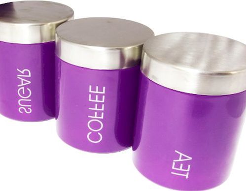 Purple Kitchen Canisters photo - 1