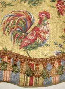 Rooster Kitchen Curtains photo - 3
