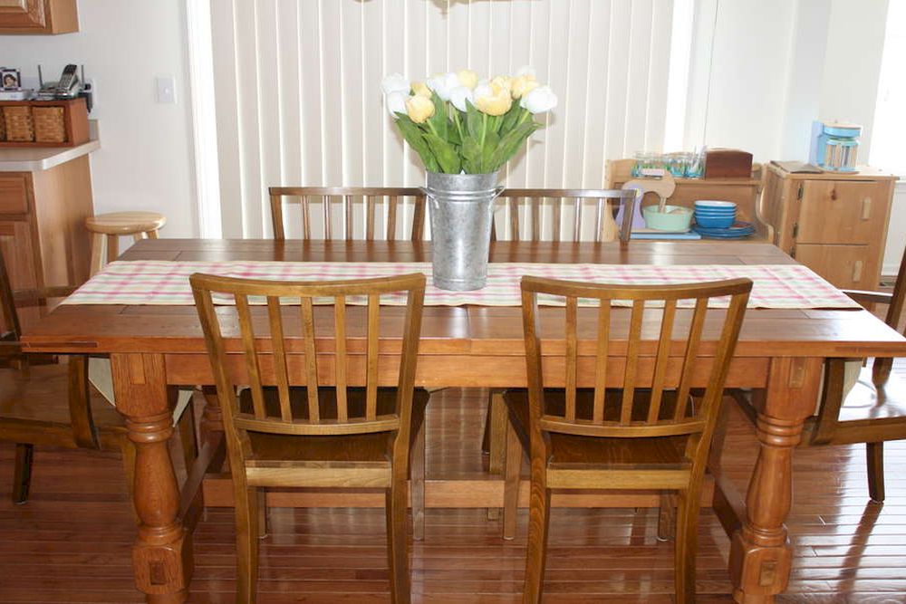 Round Kitchen Table And Chairs Set photo - 5