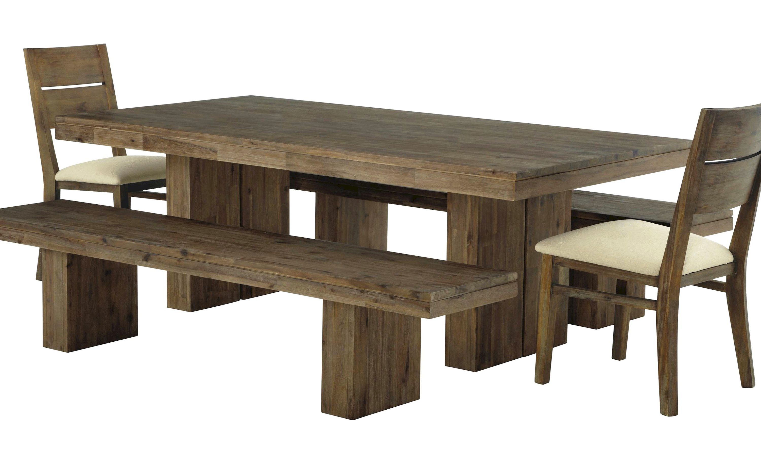 Square Wood Kitchen Table photo - 2