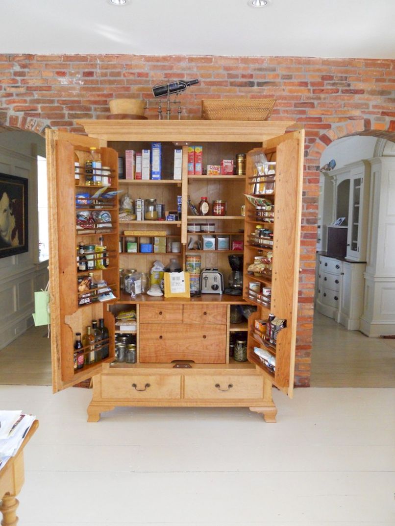 Stand Alone Kitchen Pantry Cabinet photo - 3