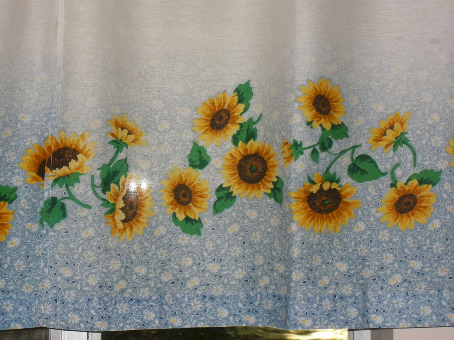 Sunflower Curtains Kitchen photo - 1