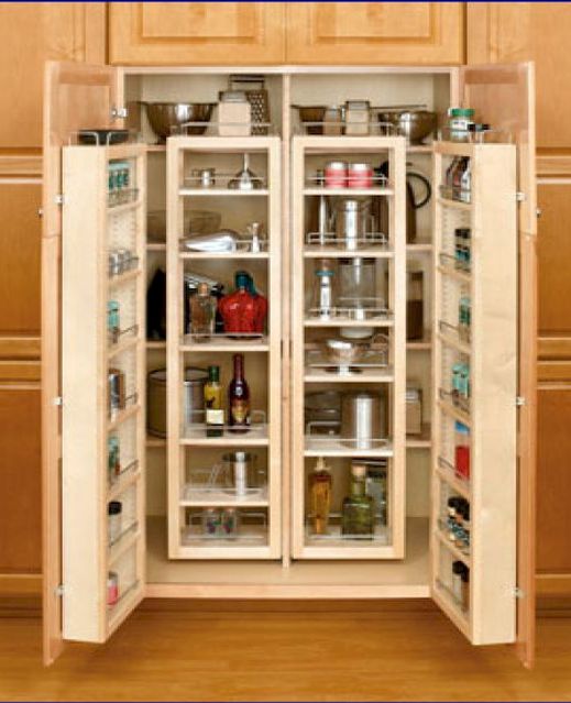 Tall Kitchen Utility Cabinets photo - 1