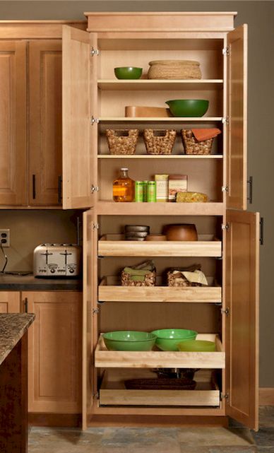 Tall Kitchen Utility Cabinets photo - 3