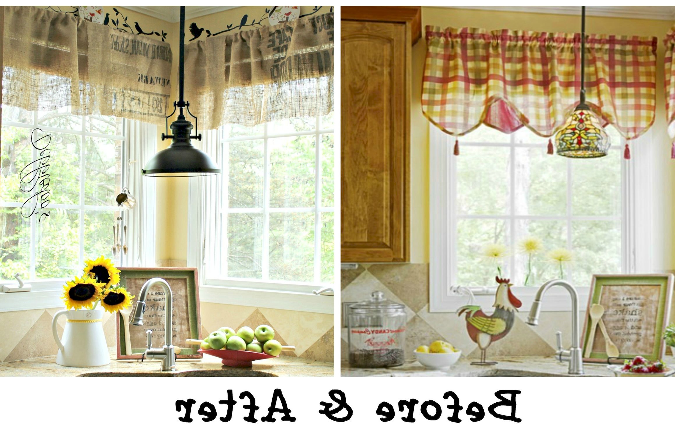 Valance Curtains For Kitchen photo - 1